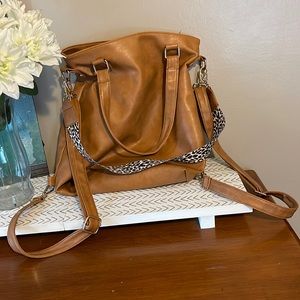 Modern chic backpack bag